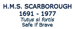 HMS Scarborough ship's motto